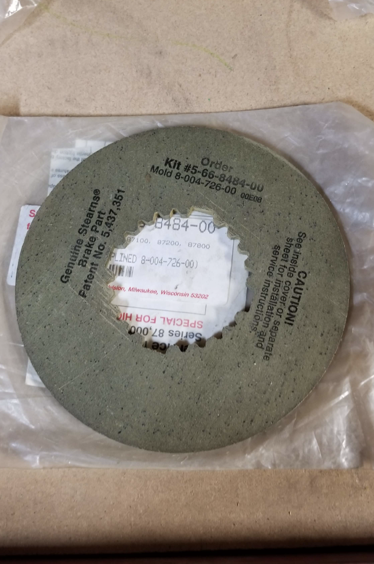 Stearns Brake Disc