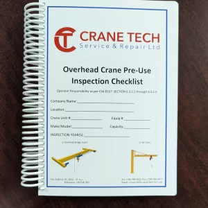 Crane Pre-Use Inspection Checklist