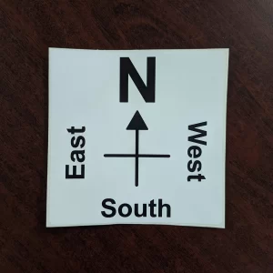 Directional Indicator Decal